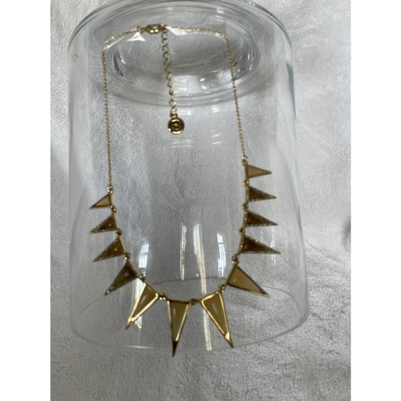 House of Harlow Echelon Collar Necklace in Gold - Picture 6 of 12